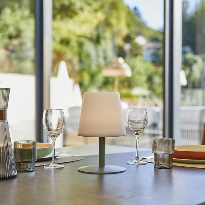 Lampada a LED Lumisky Standy Mini Verde Bianco/Verde Polietilene