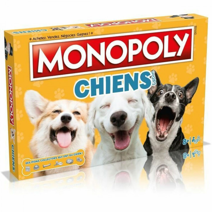 Gioco da Tavolo Winning Moves Monopoly Chiens