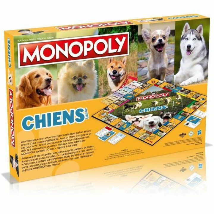 Gioco da Tavolo Winning Moves Monopoly Chiens