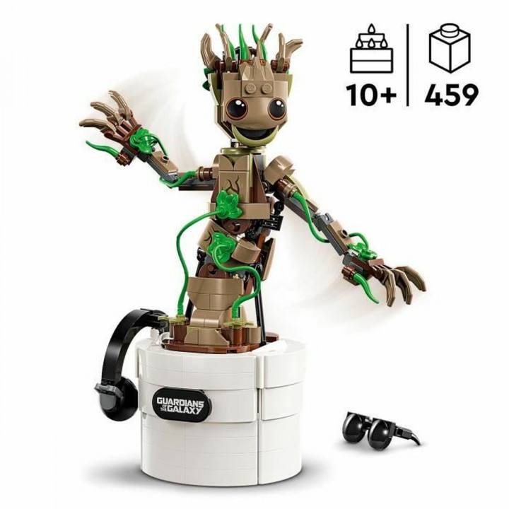 Konstruktionsspiel Marvel El Baile de Baby Groot Lego 76297
