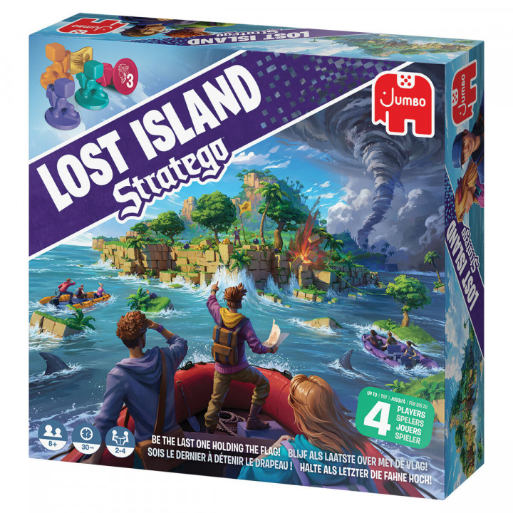Bordspel Dujardin Stratego Lost Island 28 x 6 x 28 cm
