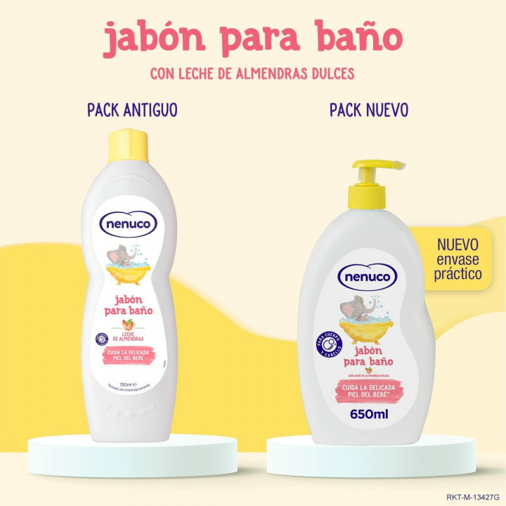 Gel pour Enfant Nenuco BAÑO HIDRATANTE 650 ml