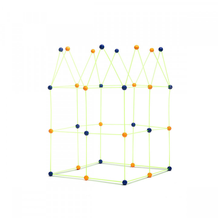 Kit di Costruzione di Fortini per Bambini Archikitt InnovaGoods 85 Pezzi