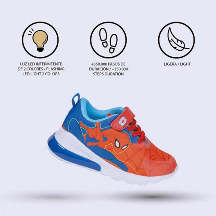 Baskets LED Spider-Man Rouge 30