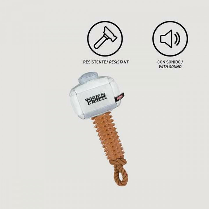 Kauwspeelgoed voor honden The Avengers Grijs 13,0 x 10,0 x 40,0 cm