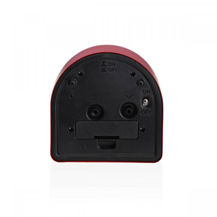 Tafelklok Versa Luxa Rood