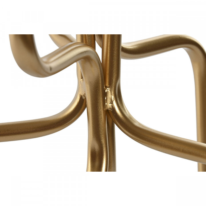 Candelabro Home ESPRIT Dorado Metal 25 x 25 x 51 cm