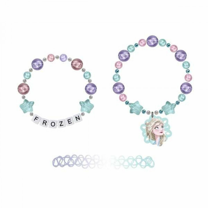 Halskette und Armbänder Set Frozen Blau