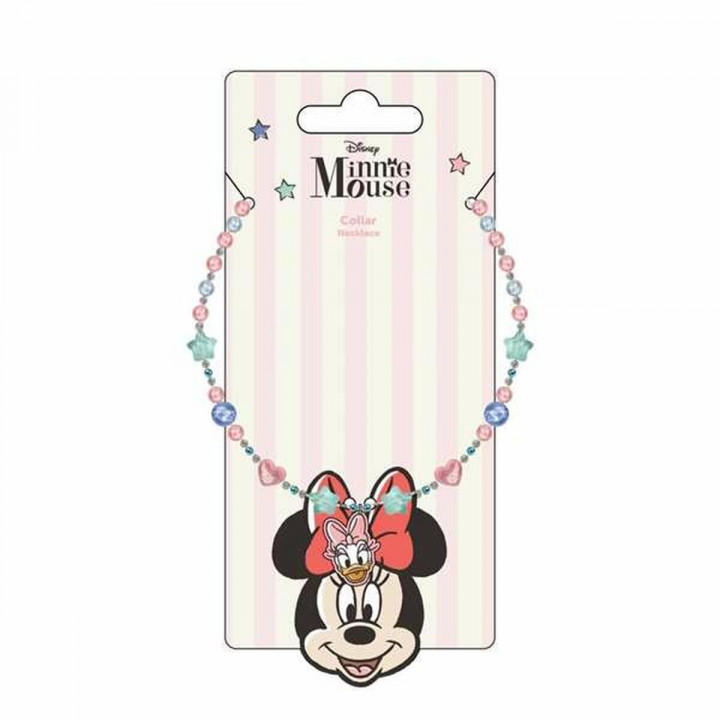 Girl's Necklace Minnie Mouse Light Pink