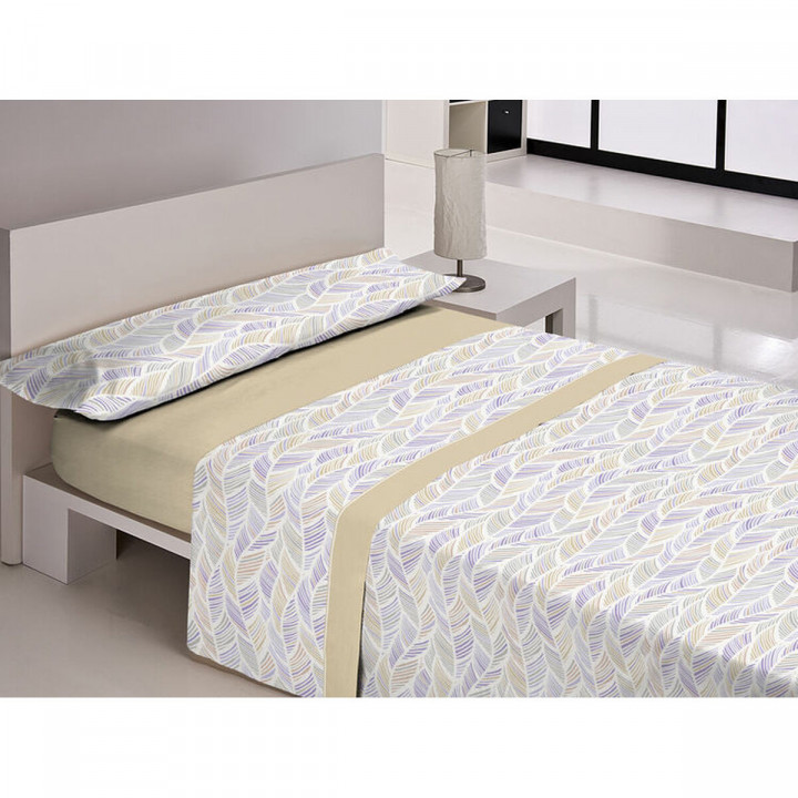 Set beddengoed Libela PIRINE SAONA Beige Bed van 135