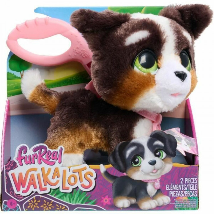 Knuffel Furreal Friends Large Walking Puppy Multicolour (2 Onderdelen)