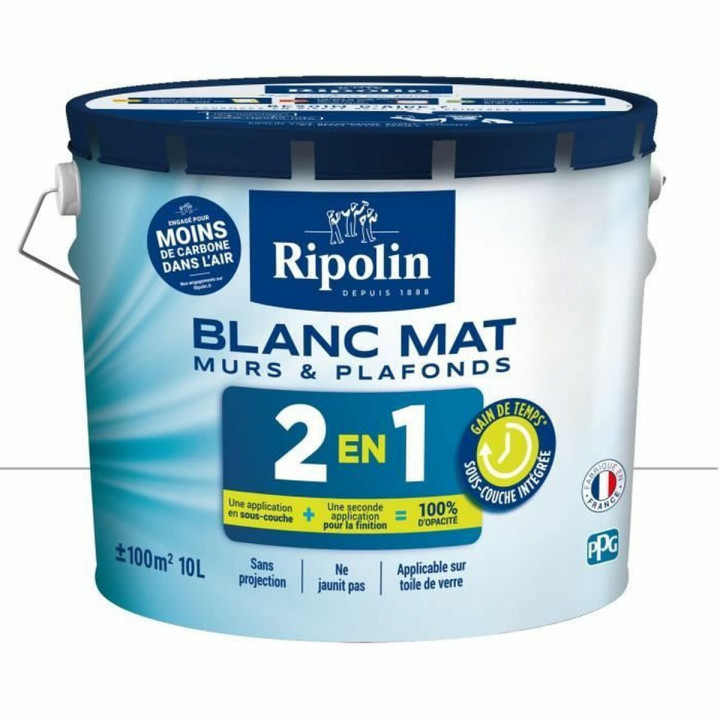 Pintura de Imprimación Ripolin Blanco Mate 10 L