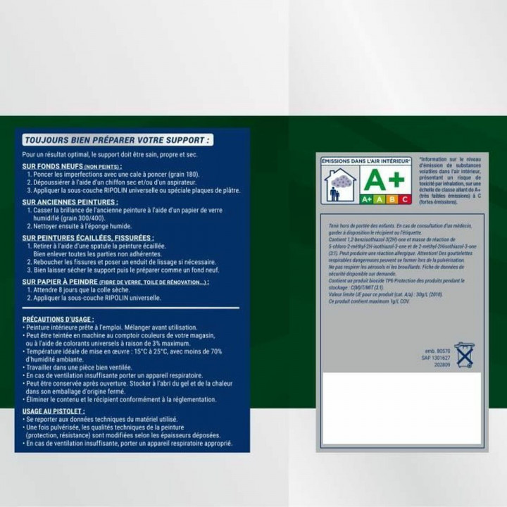 Grondverf Ripolin Wit Gesatineerd 10 L