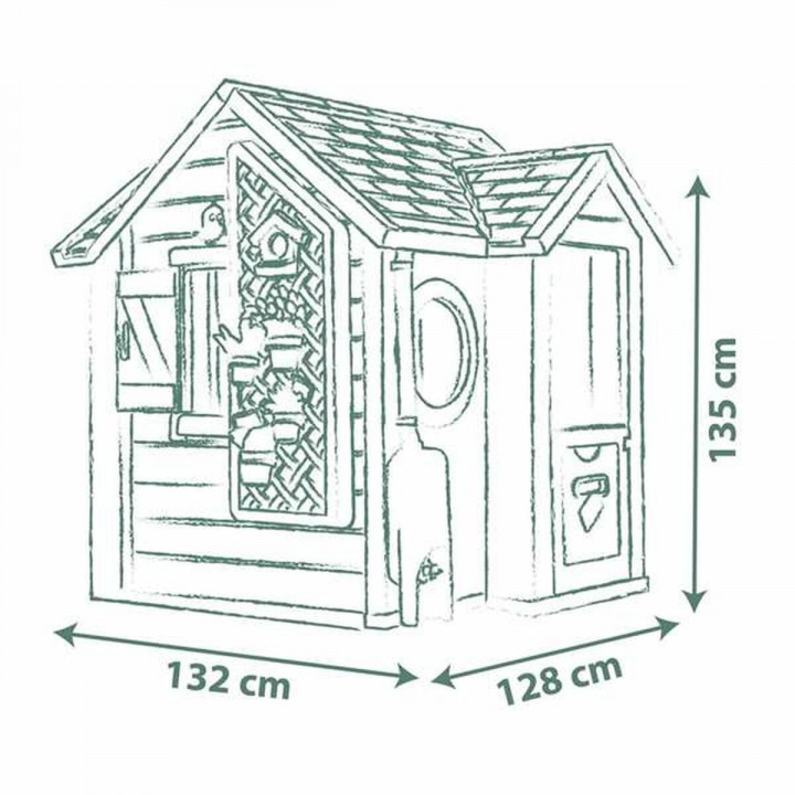 Children's play house Smoby Life Garden