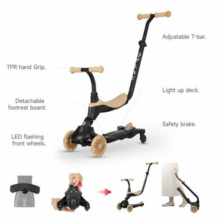 Trottinette Ociotrends Beige (Beige)