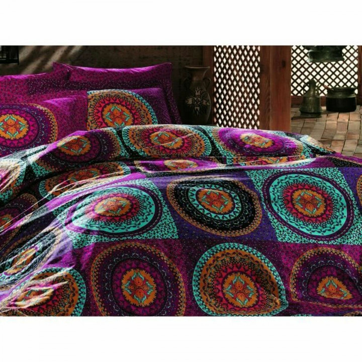 Dekbedovertrek set Multicolour 220 x 240 cm