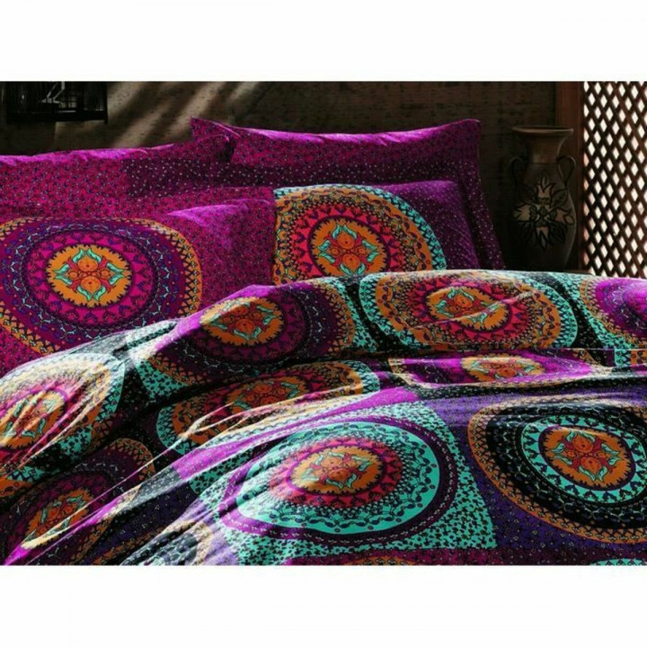 Dekbedovertrek set Multicolour 220 x 240 cm