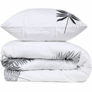 Parure de couette Gris Lit king size 3 Pièces