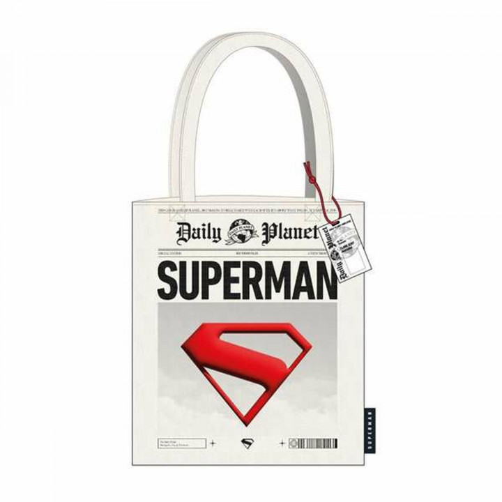 Borsa a Tracolla Superman Beige