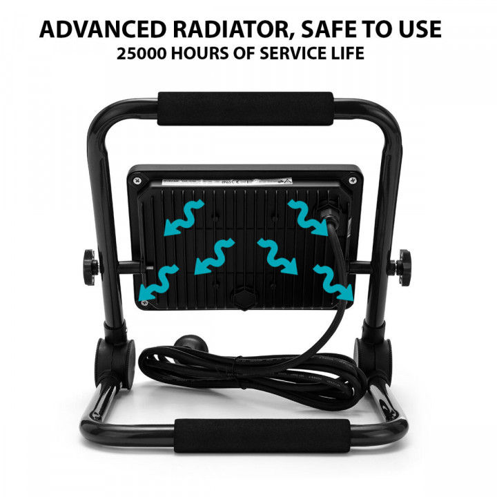 Faretto LED Velamp 100 W 4000 K 8500 Lm