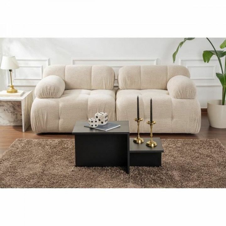 Mesa de Centro Harmony Negro 80 x 40 x 40 cm