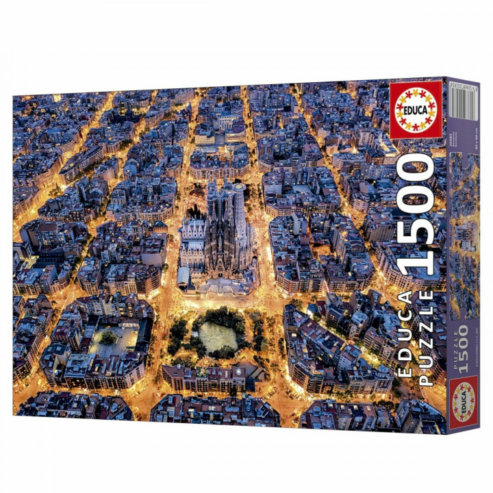 Puzzel Educa Barcelona 1500 Onderdelen