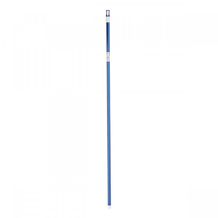 Bezemsteel Blauw Metaal 2,3 x 130 x 2,3 cm (12 Stuks)