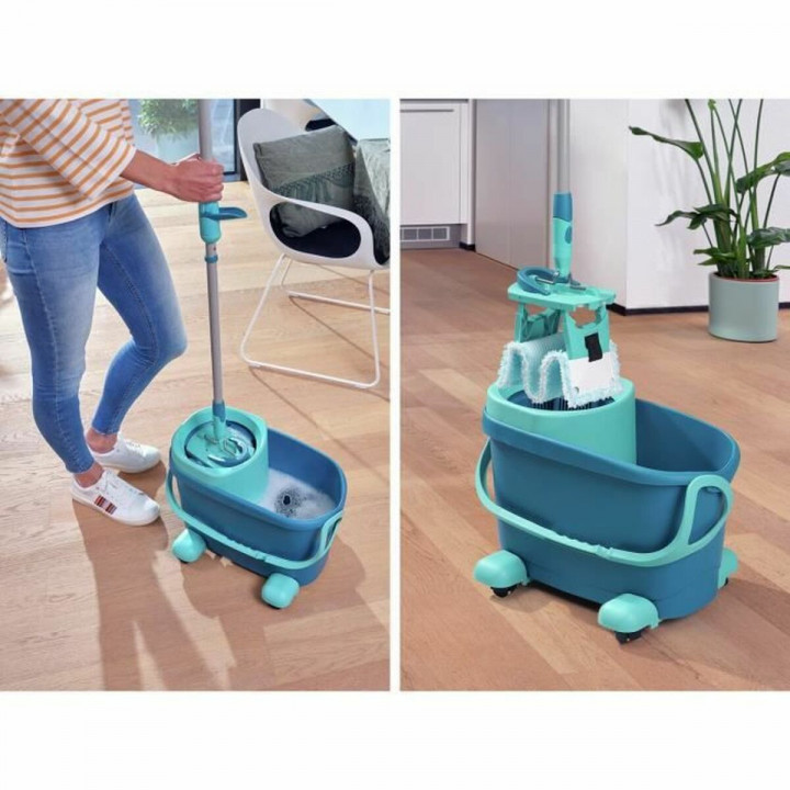 Mop with Bucket Leifheit 52121 Grigio 6 L