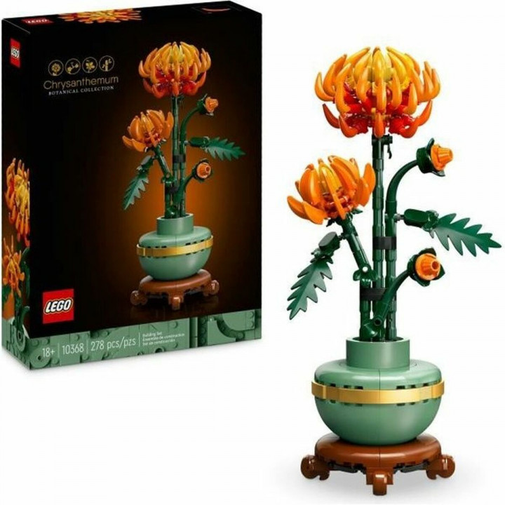 Juego de Construcción Lego 10368 Chrysanthemum Flower Arrangement Multicolor