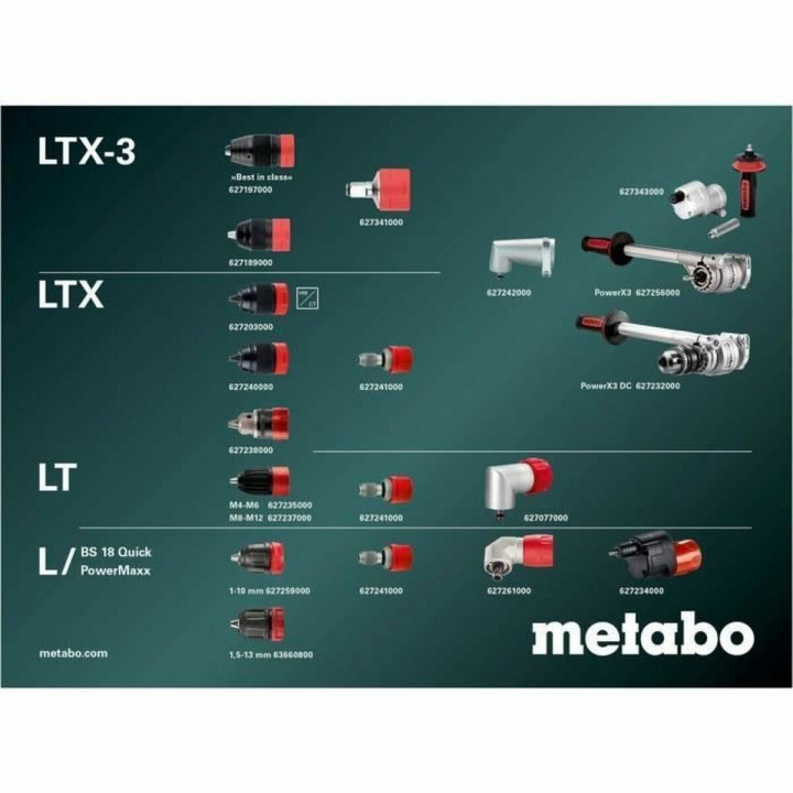 Elektrische schroevendraaier Metabo BS 18 LTX BL QI