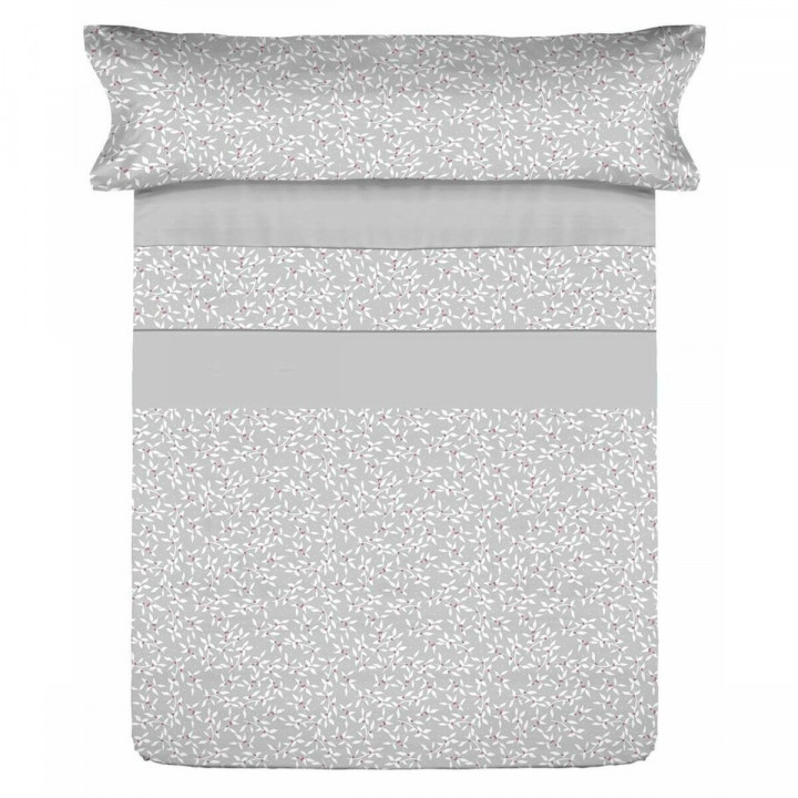 Jeu de draps Tejidos Reina Bleu Gran lit 2 persones