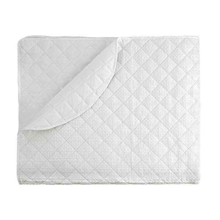Colcha Pierre Cardin EGNA Blanco Cama de 135