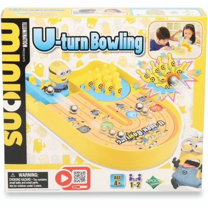 Jeu de société EPOCH D'ENFANCE Minions U-turn Bowling 20 x 6 x 21 cm
