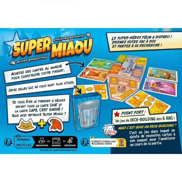 Gioco da Tavolo Asmodee Super Meow 14 x 4 x 10 cm
