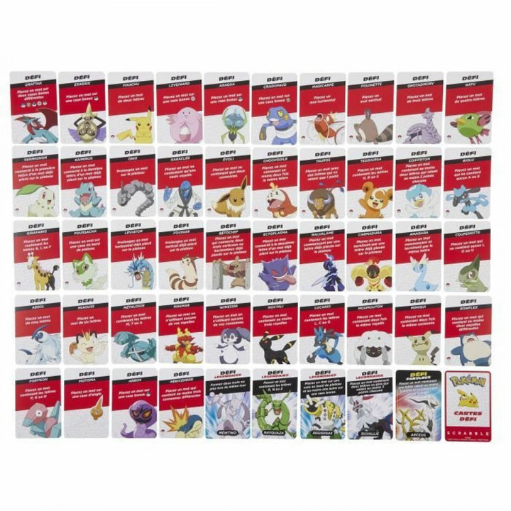Bordspel Mattel Pokémon Scrabble 4 x 35 x 35 cm
