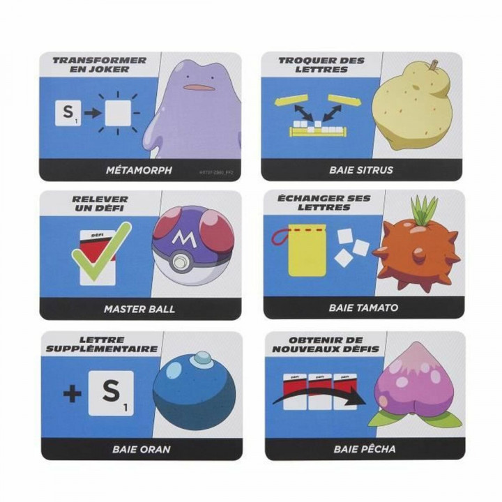 Board game Mattel Pokémon Scrabble 4 x 35 x 35 cm