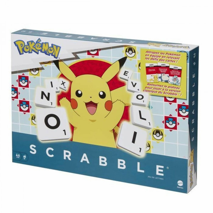Jeu de société Mattel Pokémon Scrabble 4 x 35 x 35 cm