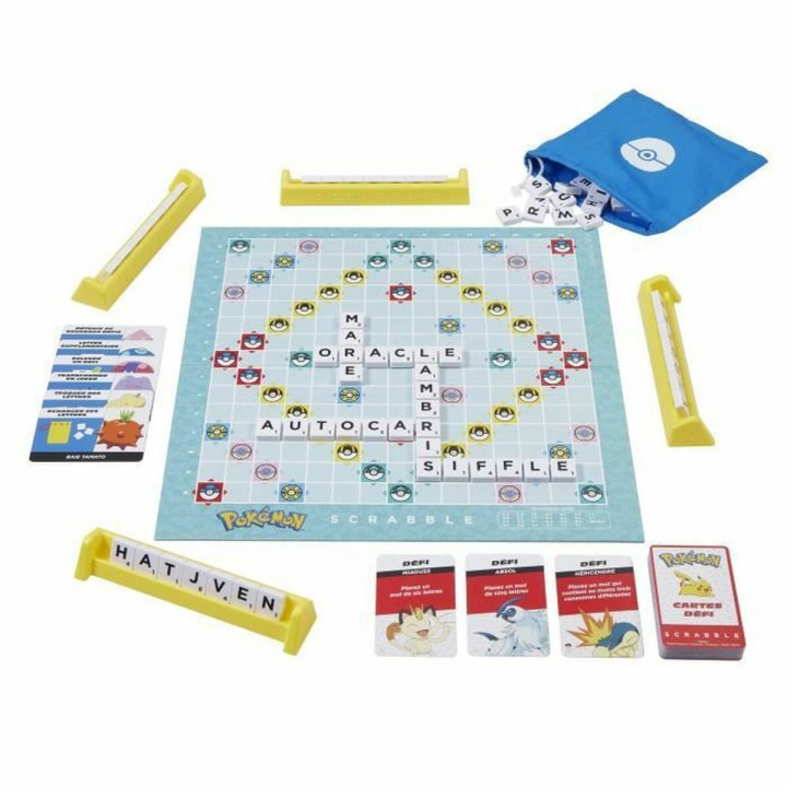 Jeu de société Mattel Pokémon Scrabble 4 x 35 x 35 cm