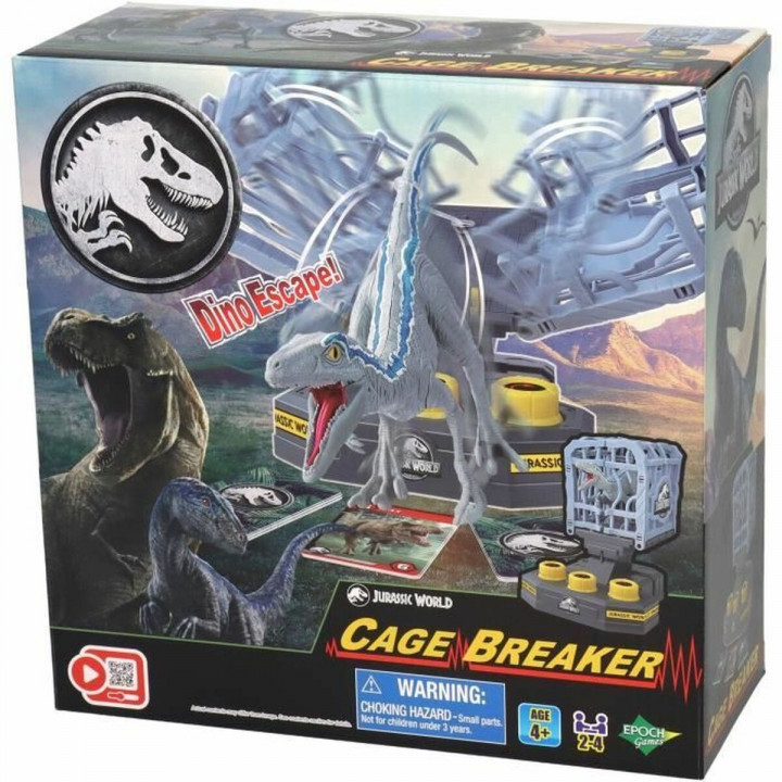 Bordspel EPOCH D'ENFANCE Jurassic World Cage Breaker 26 x 11 x 26 cm