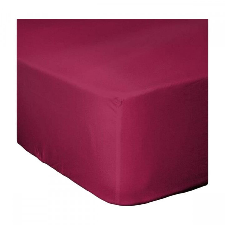 Lenzuolo con angoli aderenti Lovely Home LH71613 Fucsia Rose 90 x 190 + 30 cm