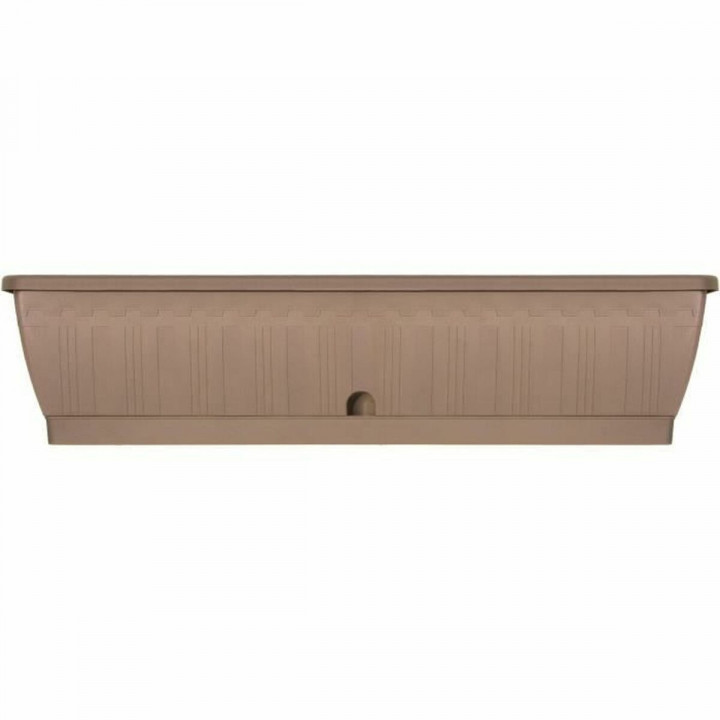Jardinera Autorriego Garden ID Taupé 80 cm