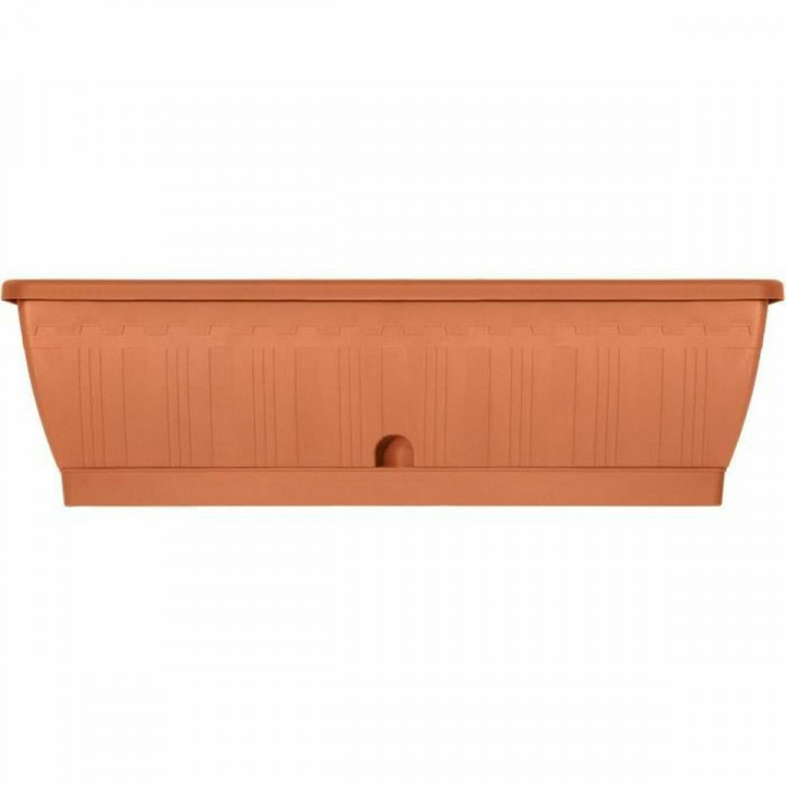 Self-watering planter Garden ID Terracotta 60 cm