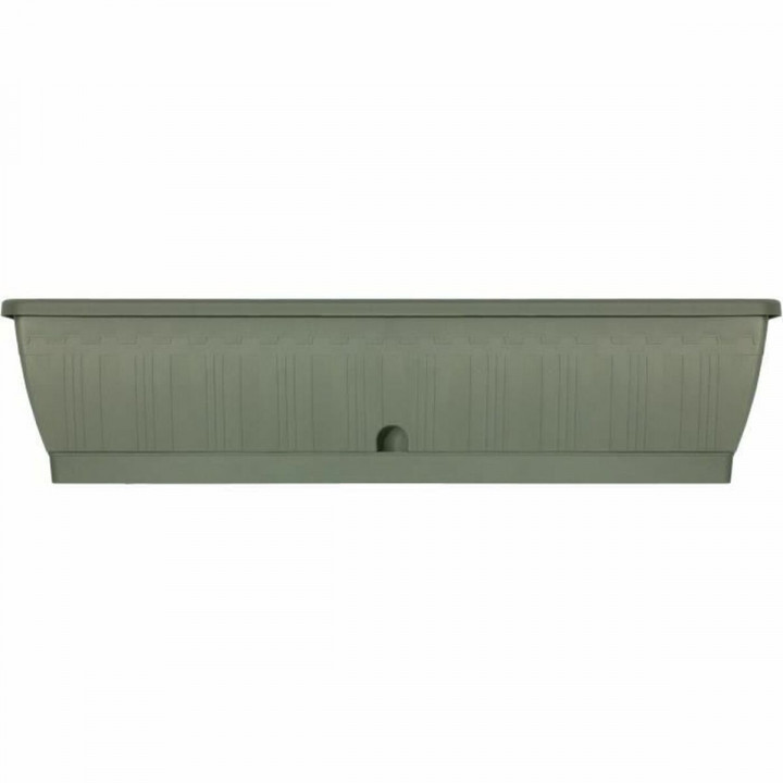 Zelfwaterende plantenpot Garden ID Lichtgroen 80 cm