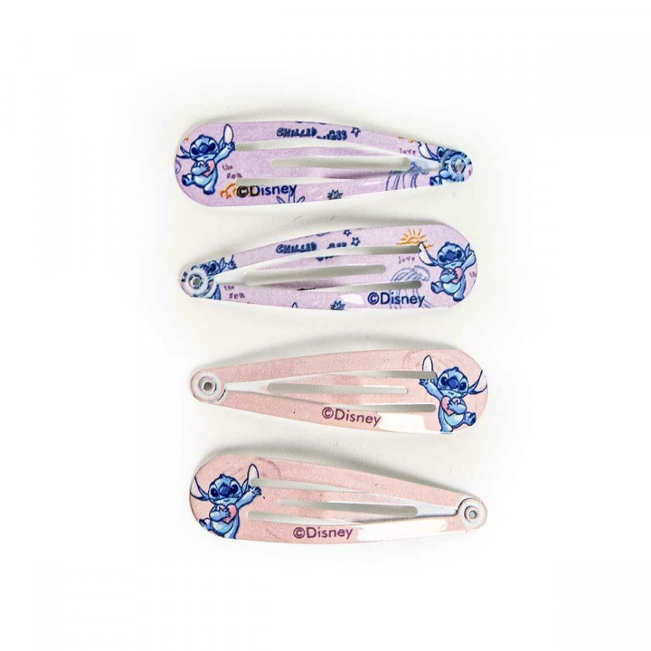 Kinderrugtas met Haaraccessoires Stitch Multicolour