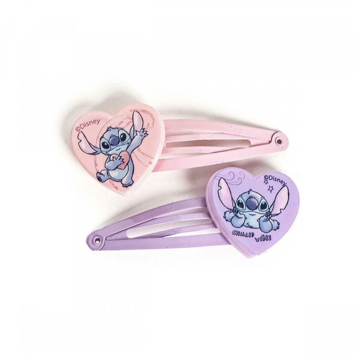 Kinderrugtas met Haaraccessoires Stitch Multicolour