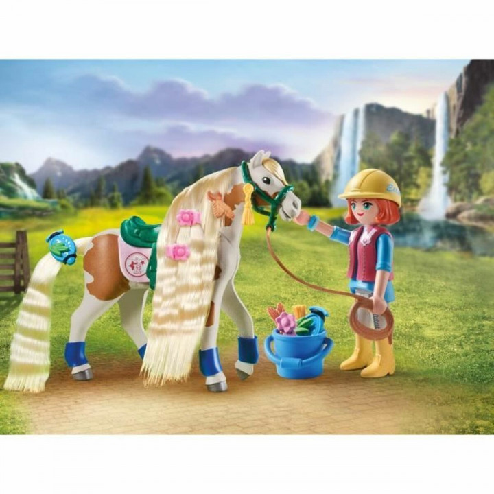 Playset Playmobil 71639 Ellie with horse 33 Pezzi