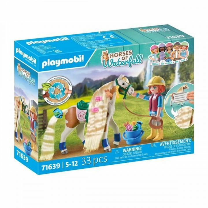 Playset Playmobil 71639 Ellie with horse 33 Piezas