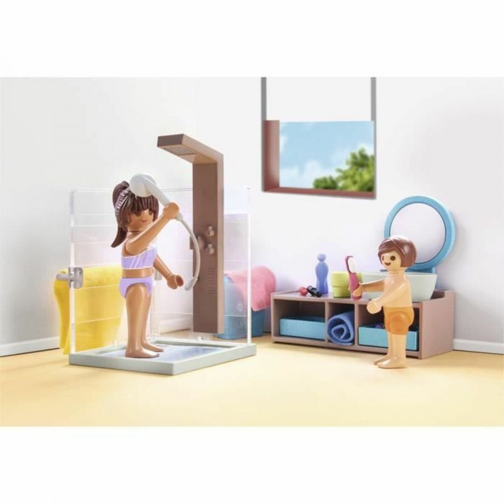 Playset Playmobil 71611 - Bathroom bathtub 55 Onderdelen