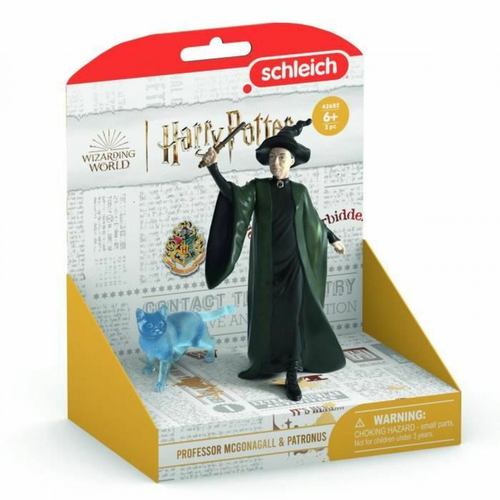 Figuur Harry Potter Sleich 42682 Professor McGonagall and her Patronus