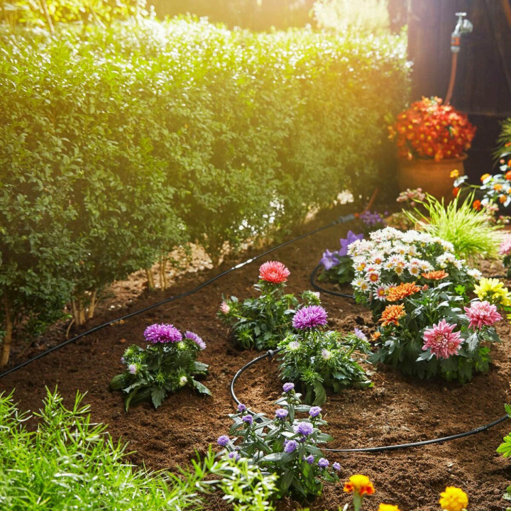 Sistema di irrigazione a goccia Gardena
